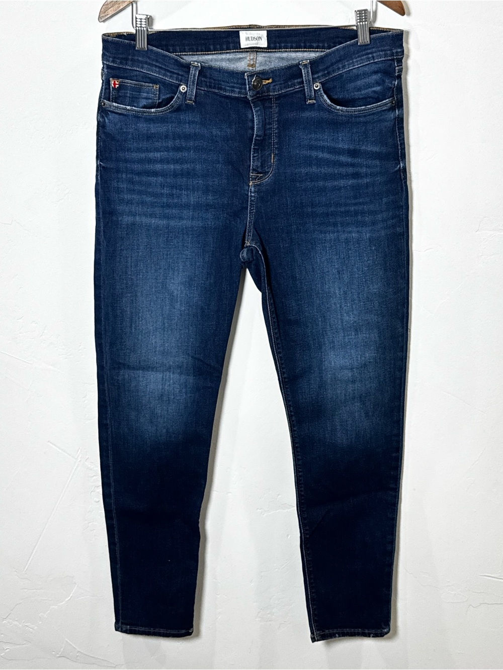 Hudson Jeans Krista Super Skinny Stretch Denim Dark Wash Women's Size 32